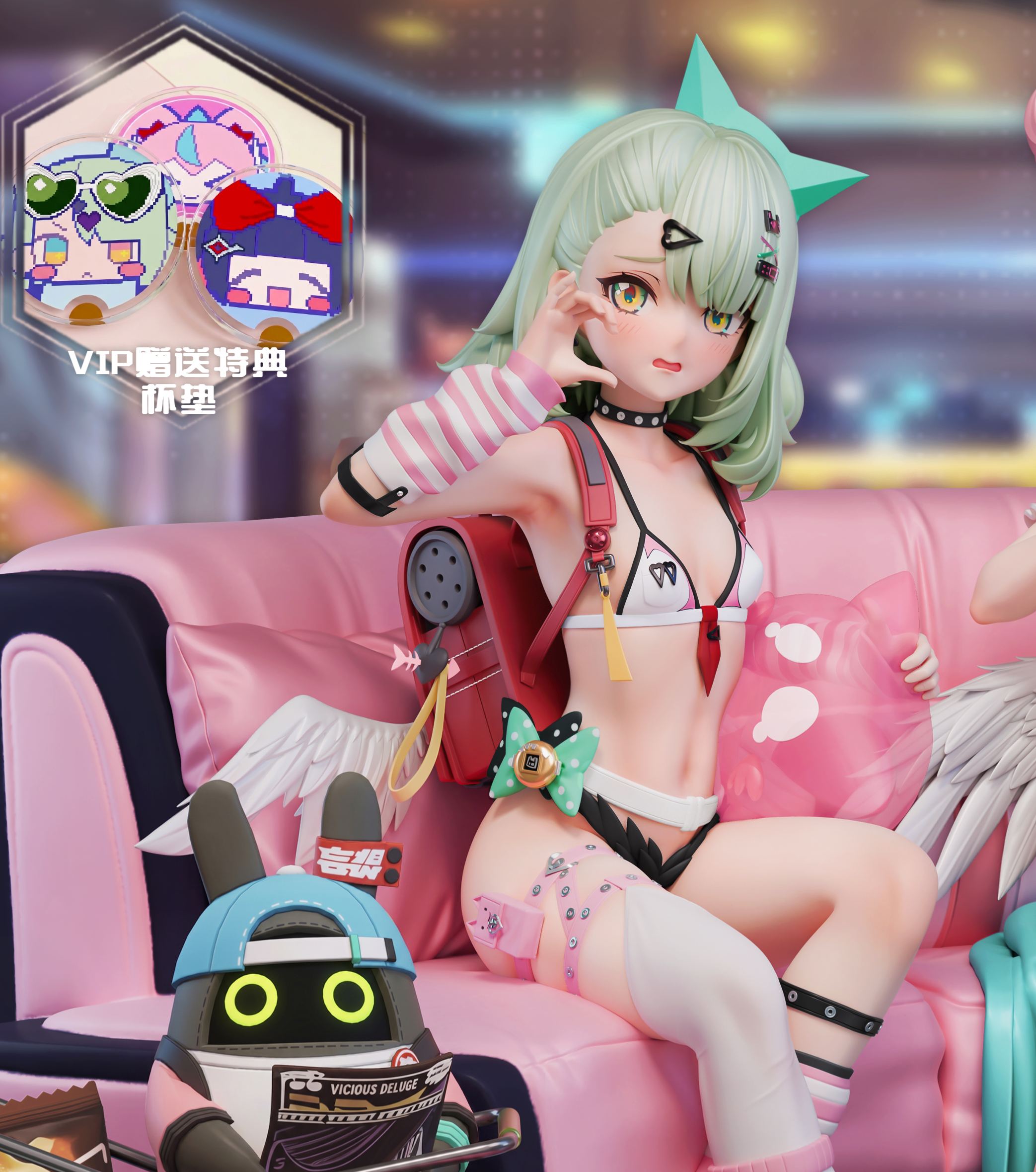 Lolikoo Studio Sunna X Aria X Nangong Yu Zenless Zone Zero