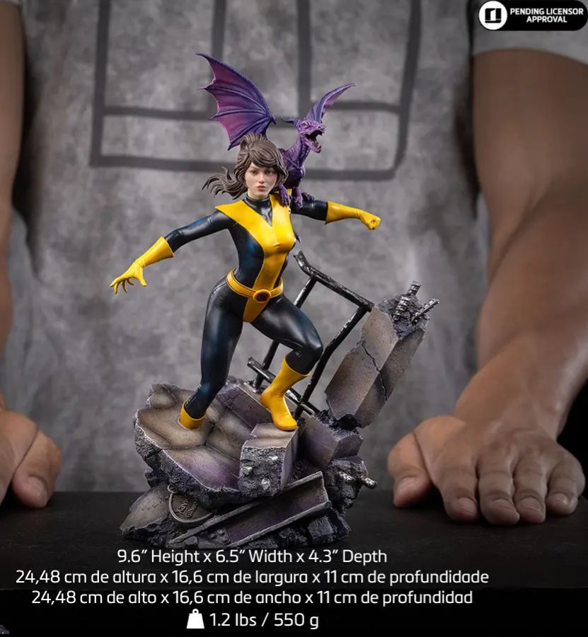 Iron Studio - Statue Kitty Pride X Lockheed - X-Men Comics - BDS Art Scale 1/10 MARCAS146526-10 (Licensed)