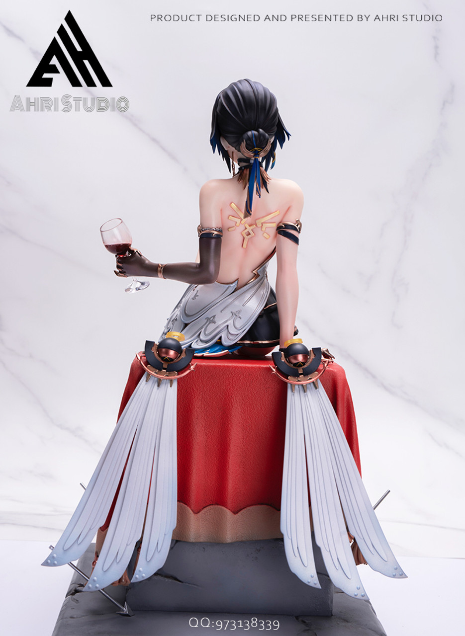 In stock-Dust White Boundary Cathyya 1/5 Statue GK (Adult 18+), Ahri Studio