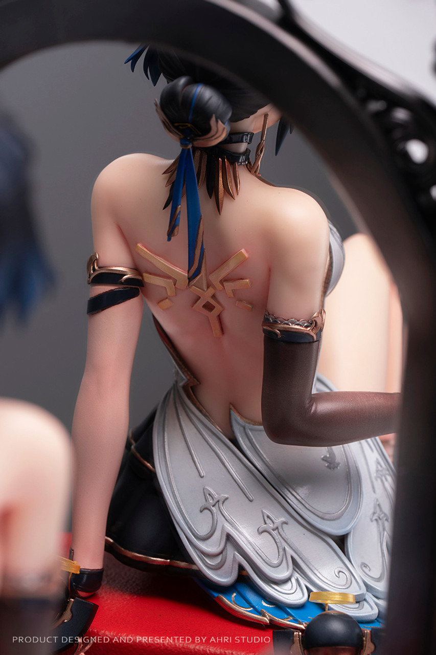 In stock-Dust White Boundary Cathyya 1/5 Statue GK (Adult 18+), Ahri Studio