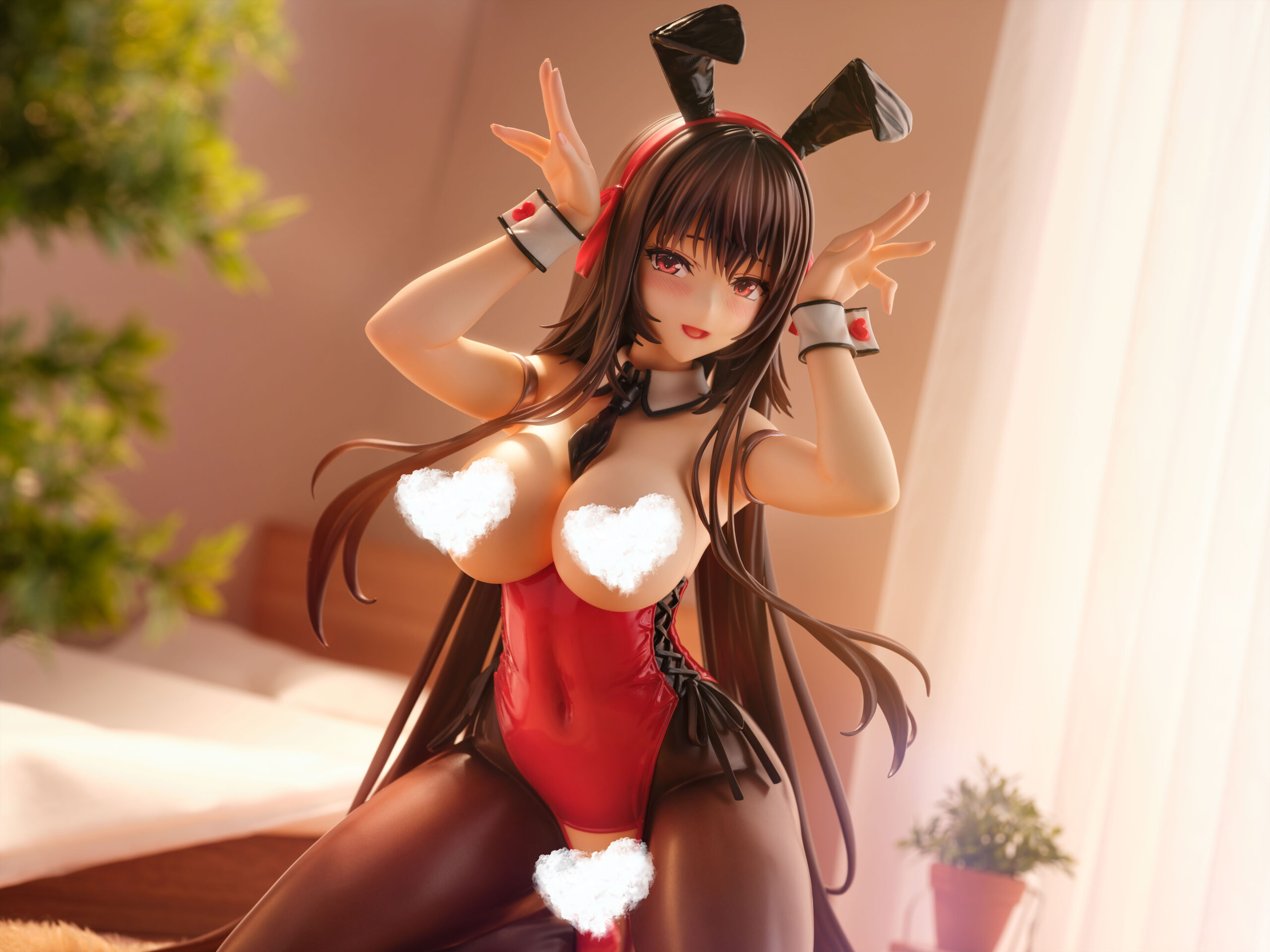 Amakano 2+ Yuuhi Kurohime Bunny Suit ver. 1/4 Complete Figure (Licensed) Statue(GK) -Carnival 