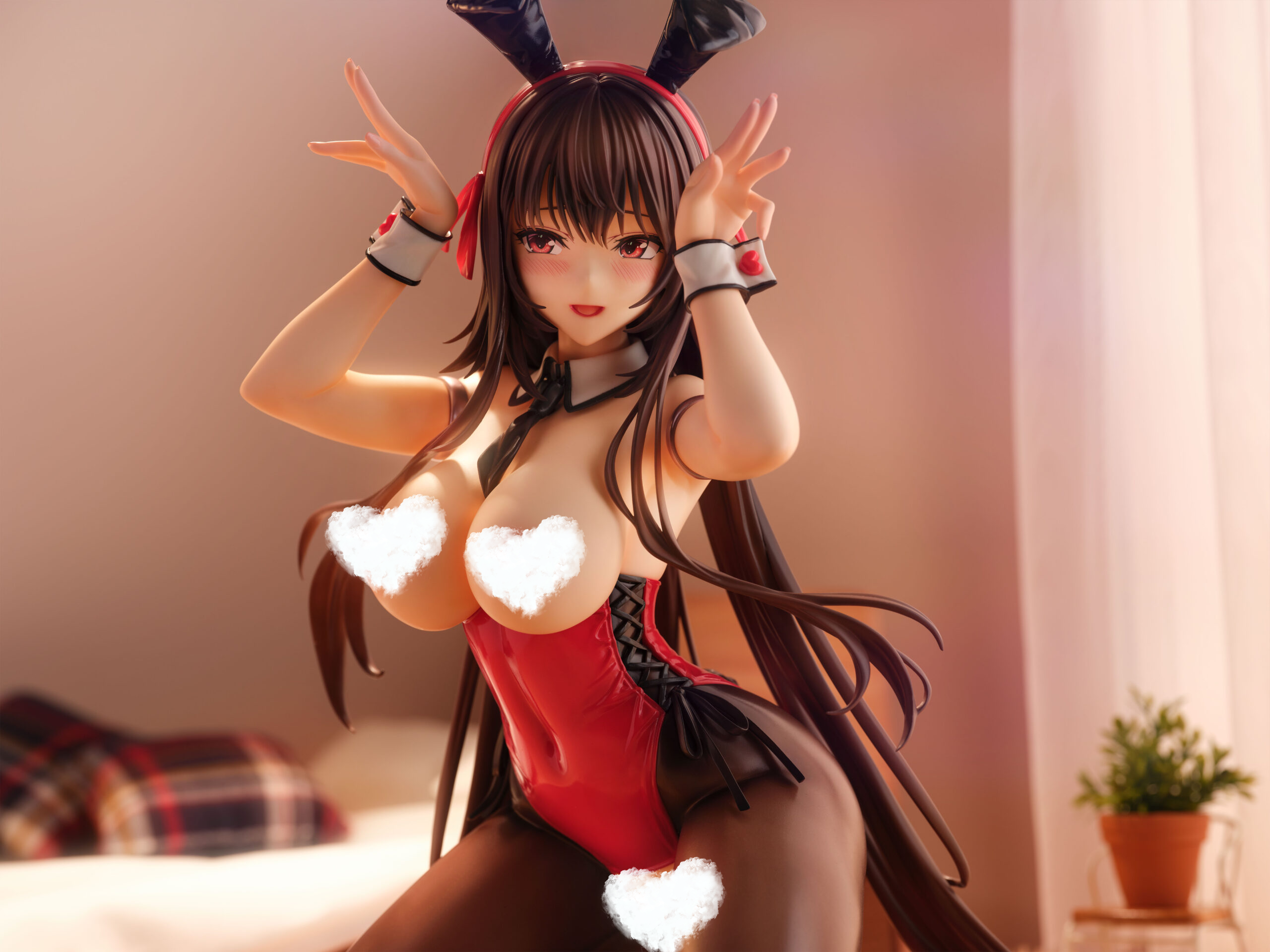 Amakano 2+ Yuuhi Kurohime Bunny Suit ver. 1/4 Complete Figure (Licensed) Statue(GK) -Carnival 