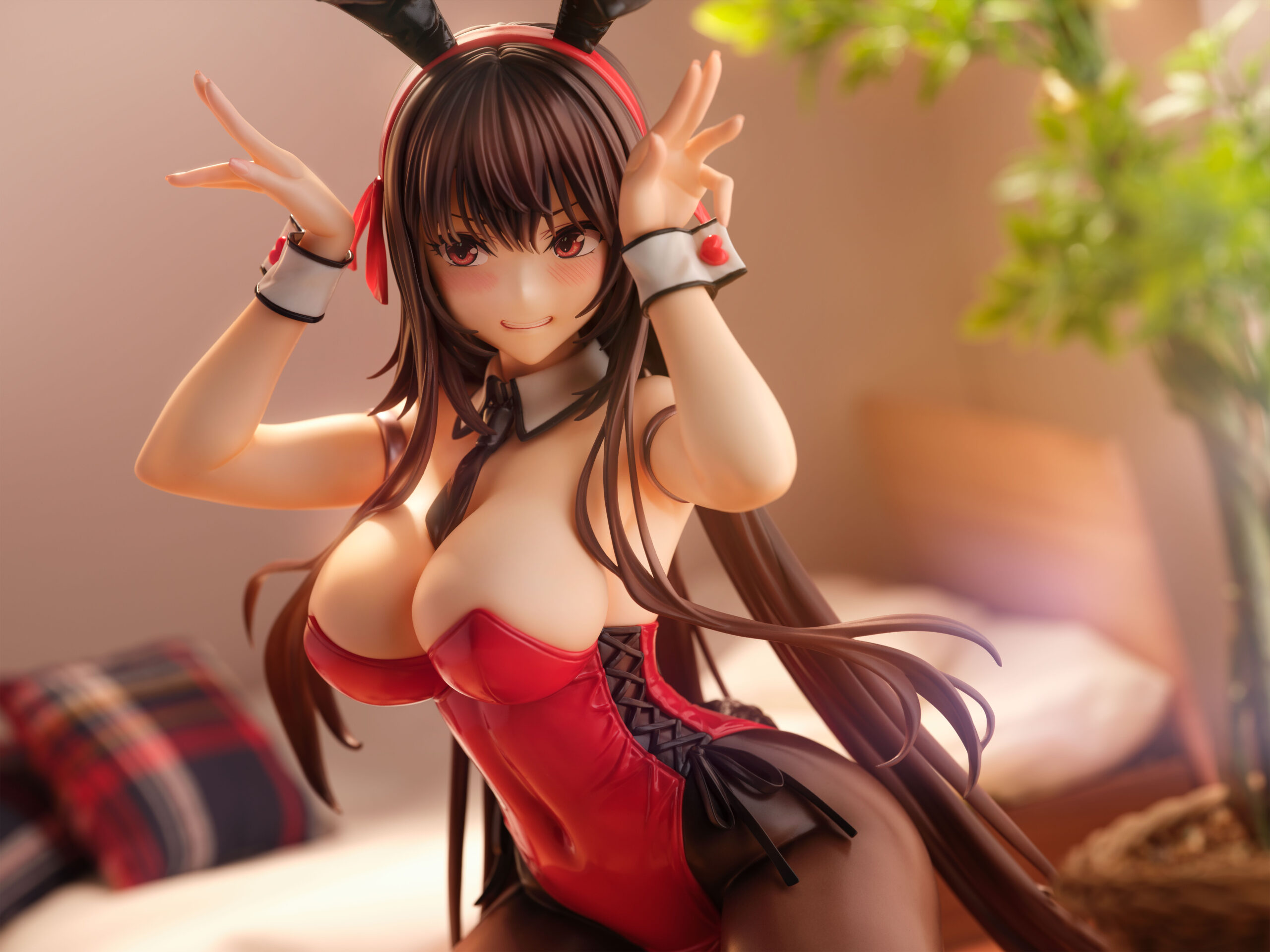 Amakano 2+ Yuuhi Kurohime Bunny Suit ver. 1/4 Complete Figure (Licensed) Statue(GK) -Carnival 