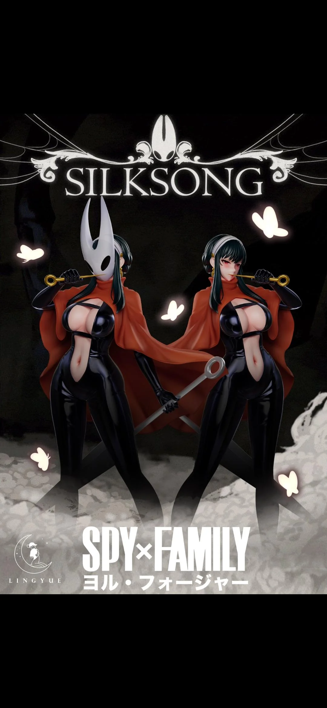 Ling Yue Studio - Spy x Family Yor Forger cos Silksong Hornet (Licensed)Statue 