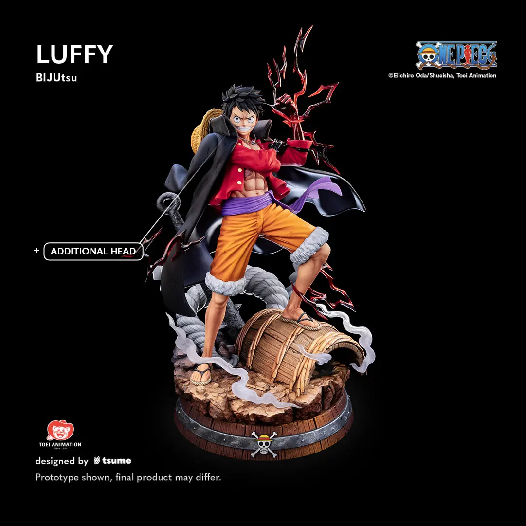 Tsume Studio - One Piece Luffy Bijutsu (Licensed)Statue 