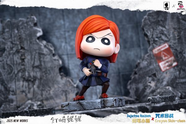 Crayon Shin-chan Cosplays Jujutsu Kaisen Twin Fantasy Rhapsody Statue(GK) - Big Feeler Studio 