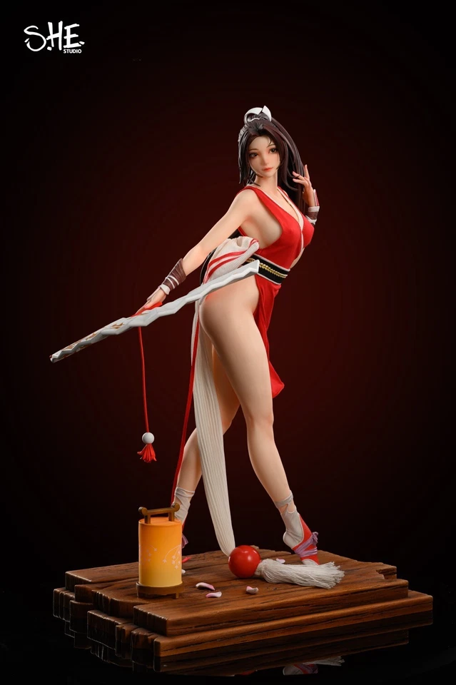 IN STOCK - SHE Studio 1/4 Fatal Fury Mai Shiranui  Statue(GK)