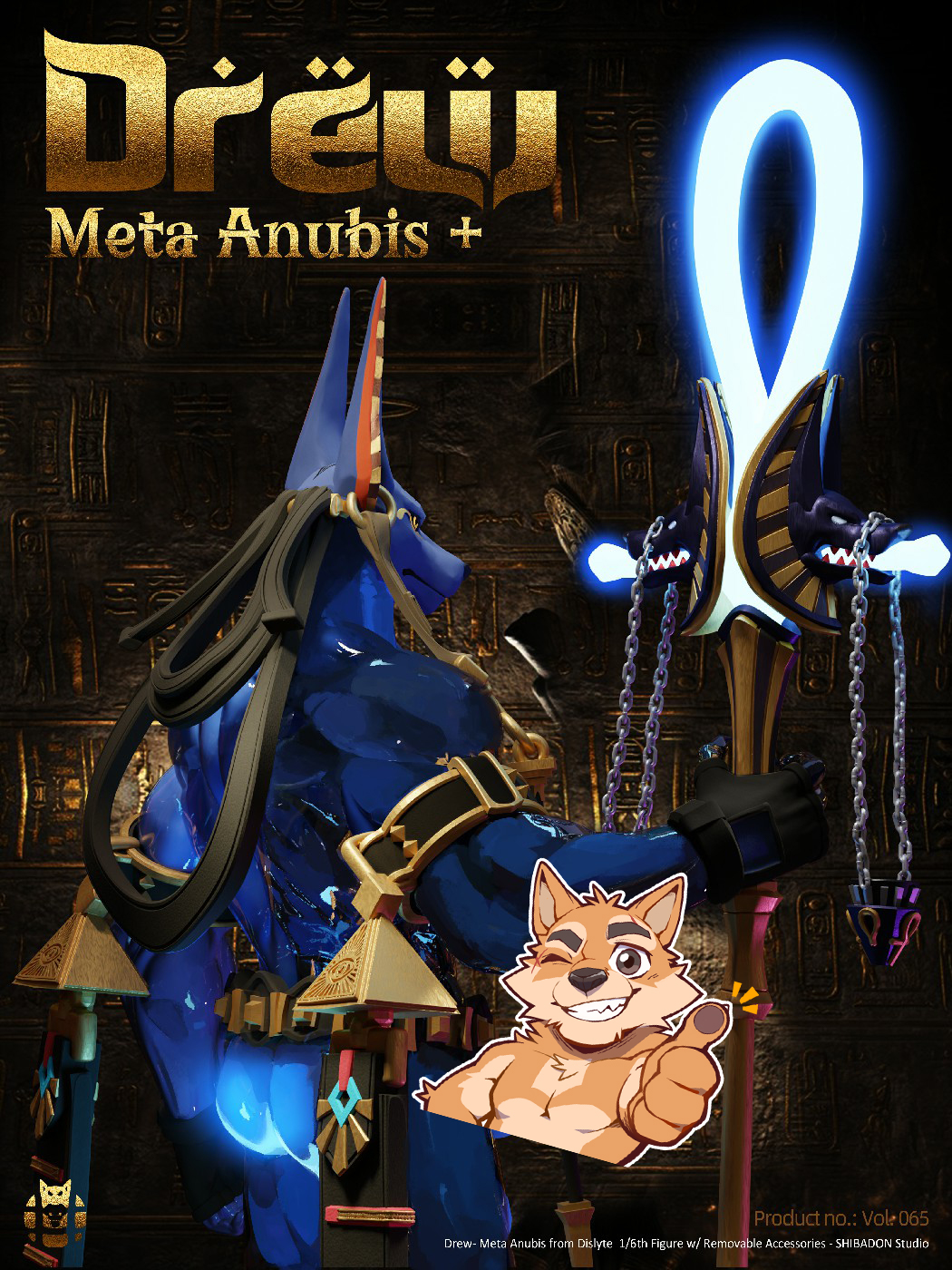 Dislyte SP Drew Anubis Statue(GK)(Adult 18+) - Shibadon Studio 
