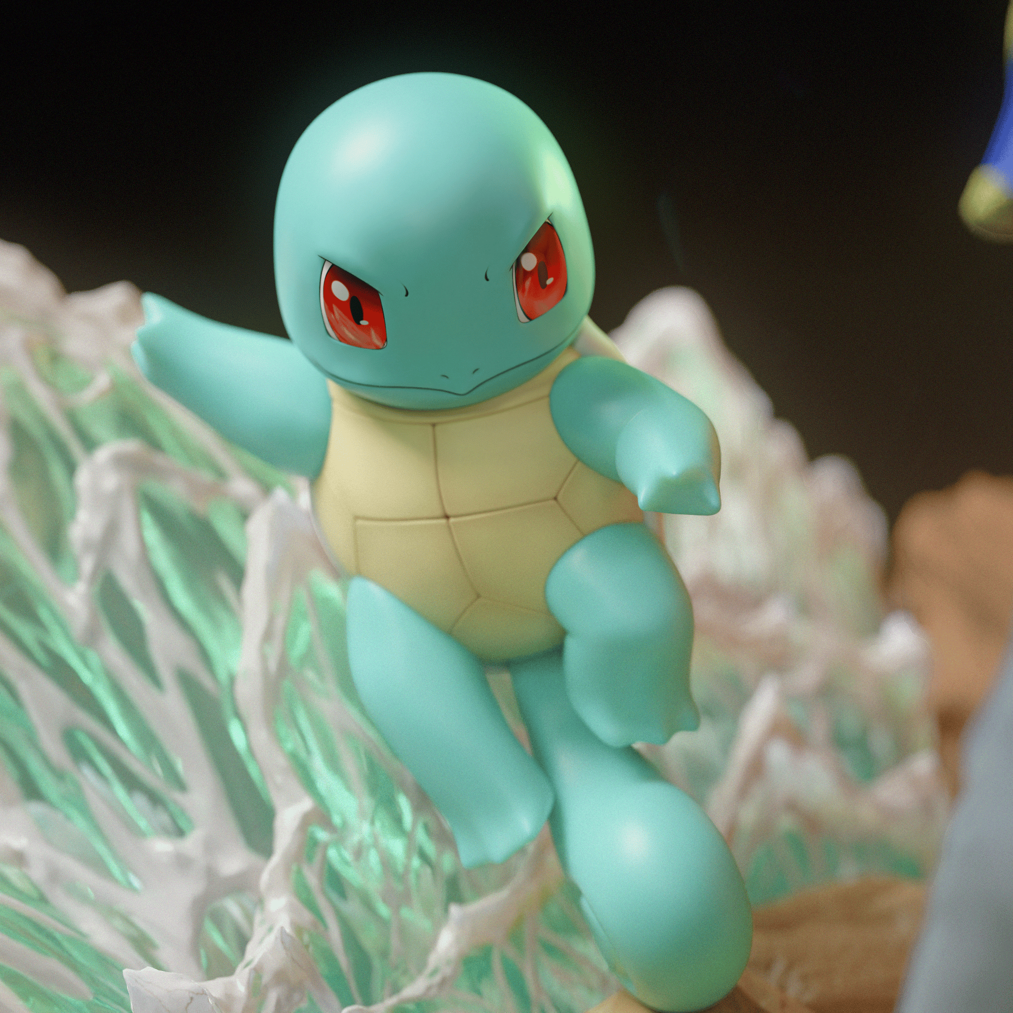 Pokemon Ash Diorama & Red Diorama Statue (GK)-Black Swan Collectibles