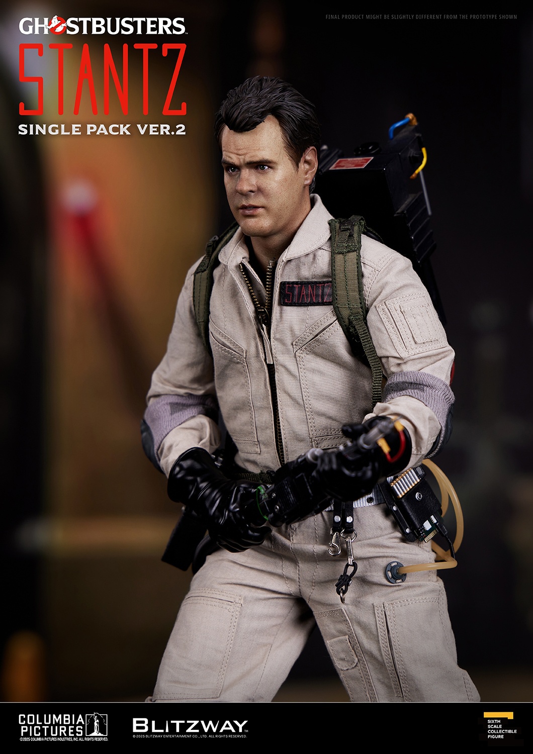 Ghostbusters Spengler Stantz Venkman Zeddemore 1/6 Scale Action Figure (Licensed)-BLITZWAY