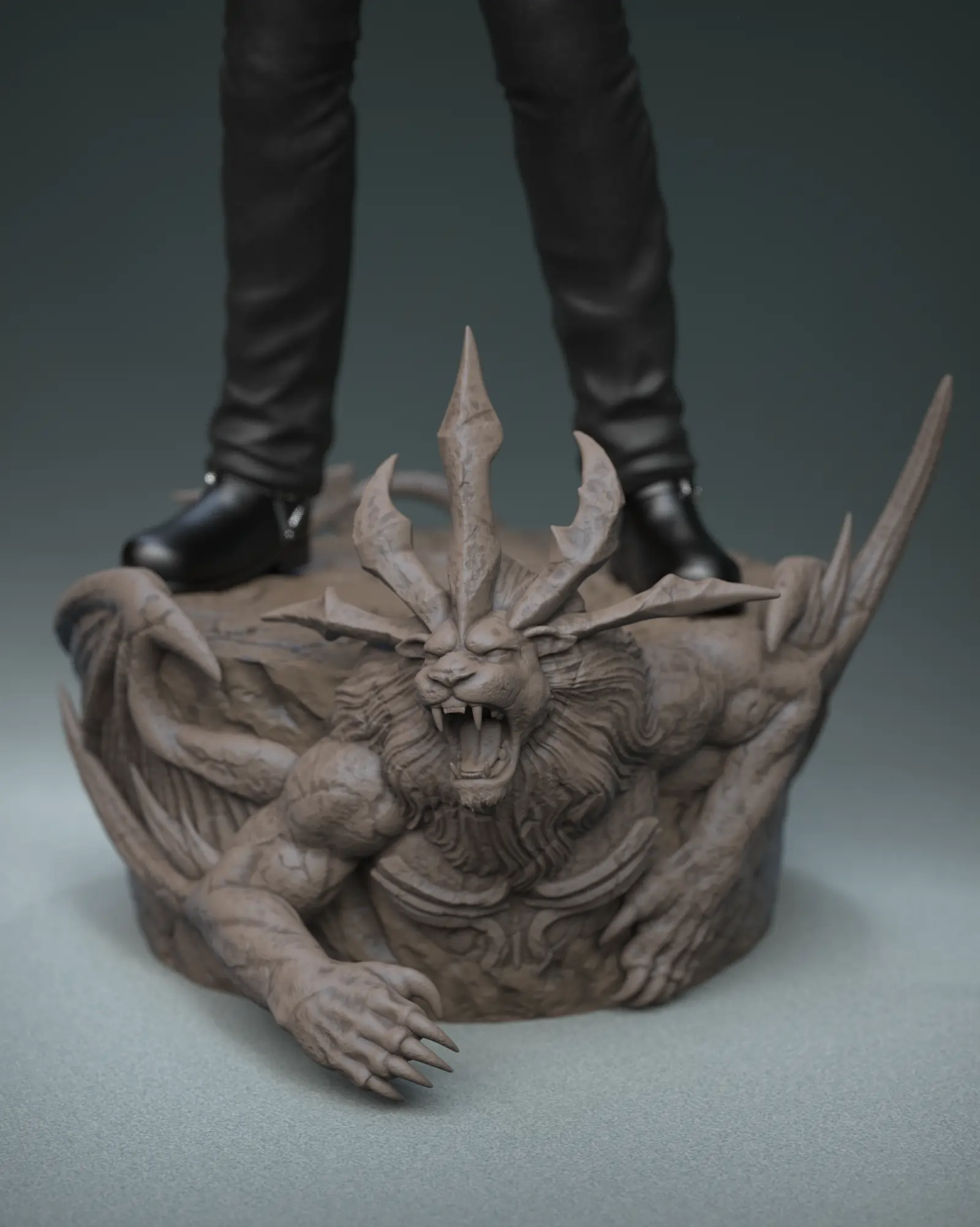 Solar Studio - Final Fantasy Squall FF8 Statue(GK)