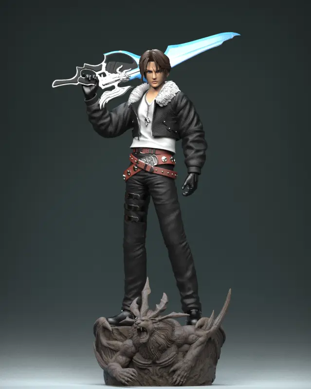 Solar Studio - Final Fantasy Squall FF8 Statue(GK)