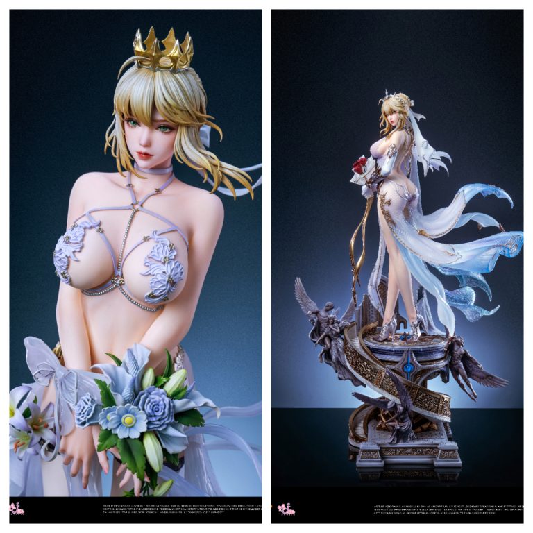 Fate Saber Artoria Pendragon Wedding Dress Statue GK (Adult18+)-DT Studio Pre-sale