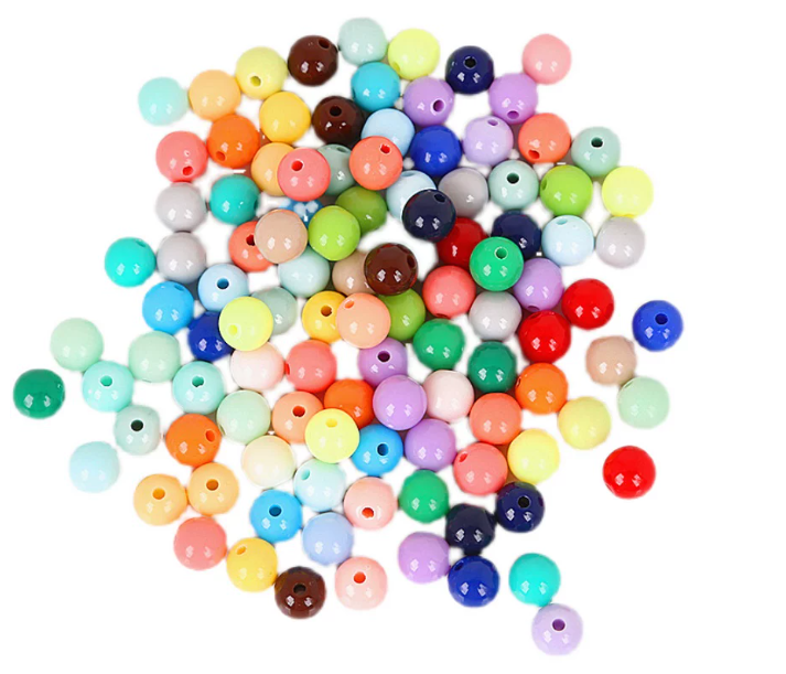 Plastic beads