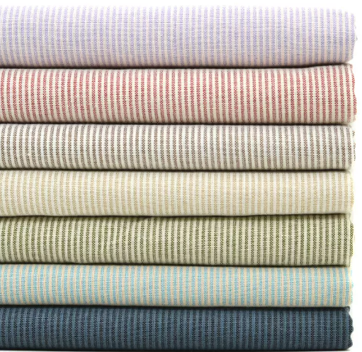 Gingham fabric sample