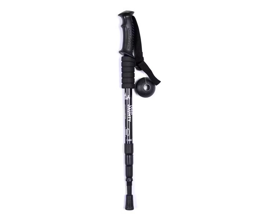 TREKOLOGY Trek-Z Cork Handle Trekking Poles – Collapsible Ultralight 7075 Aluminum Hiking Poles, Folding Walking Sticks for Seniors, Men & Women (2pc Pair)