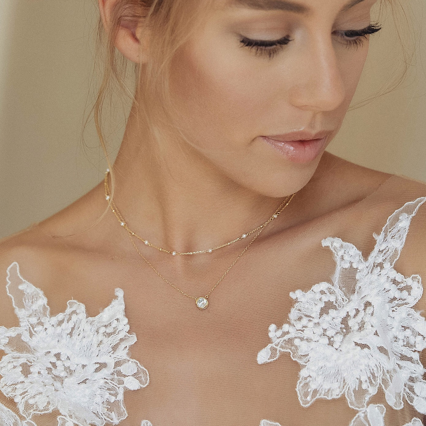 Solitaire Crystal Pendant Necklace | Mix Mix Style [Hot Seller]-Mix MIx Style