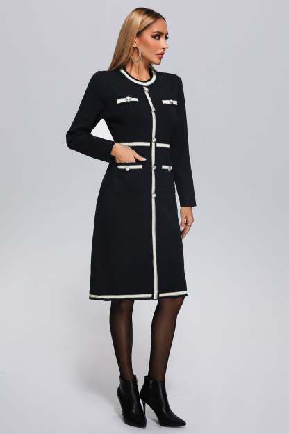 Magdalena Midi Knit Dress-Mix MIx Style