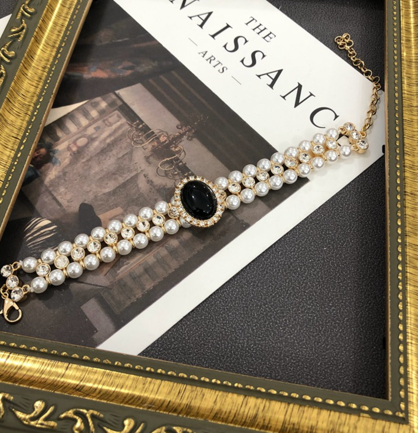 Mabe Pearl Necklace Earrings Studs Ear Clip Set  | Mix Mix Style [Hot Seller]-Mix MIx Style