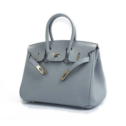 Fashion bag women's new lychee grain first layer cowhide platinum bag leather women's bag one-shoulder women's hand-held diagonal bag-Mix MIx Style