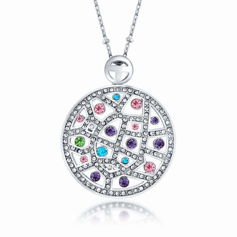 PinkAesthetic Cute Dazzling Embellished Trendy Akoya Pearl Moissanite 