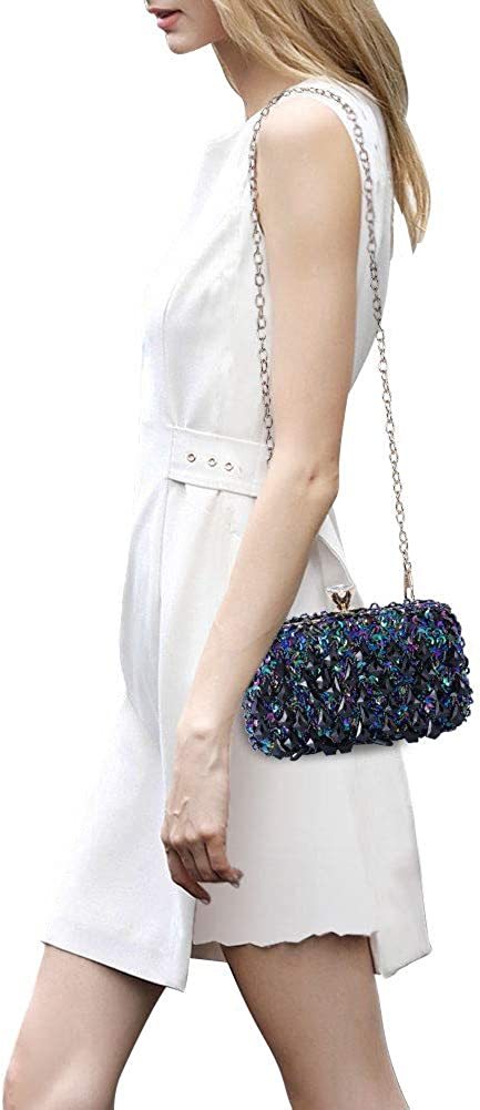 Women Clutch Wedding Purse Rhinestone Crystal Beaded Bags  Handbag for Women  Evening Bags | Mix Mix Style [Hot Seller]-Mix MIx Style