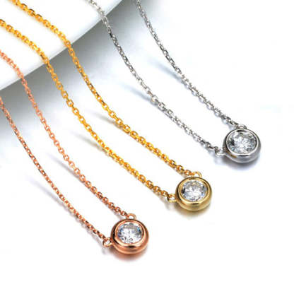 Moissanite Diamond  S925 Sterling Silver Necklace | Mix Mix Style [Hot Seller]-Mix MIx Style