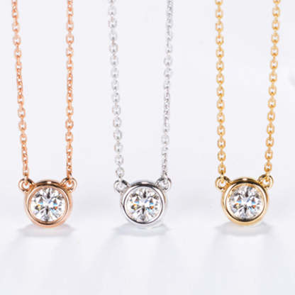 Moissanite Diamond  S925 Sterling Silver Necklace | Mix Mix Style [Hot Seller]-Mix MIx Style