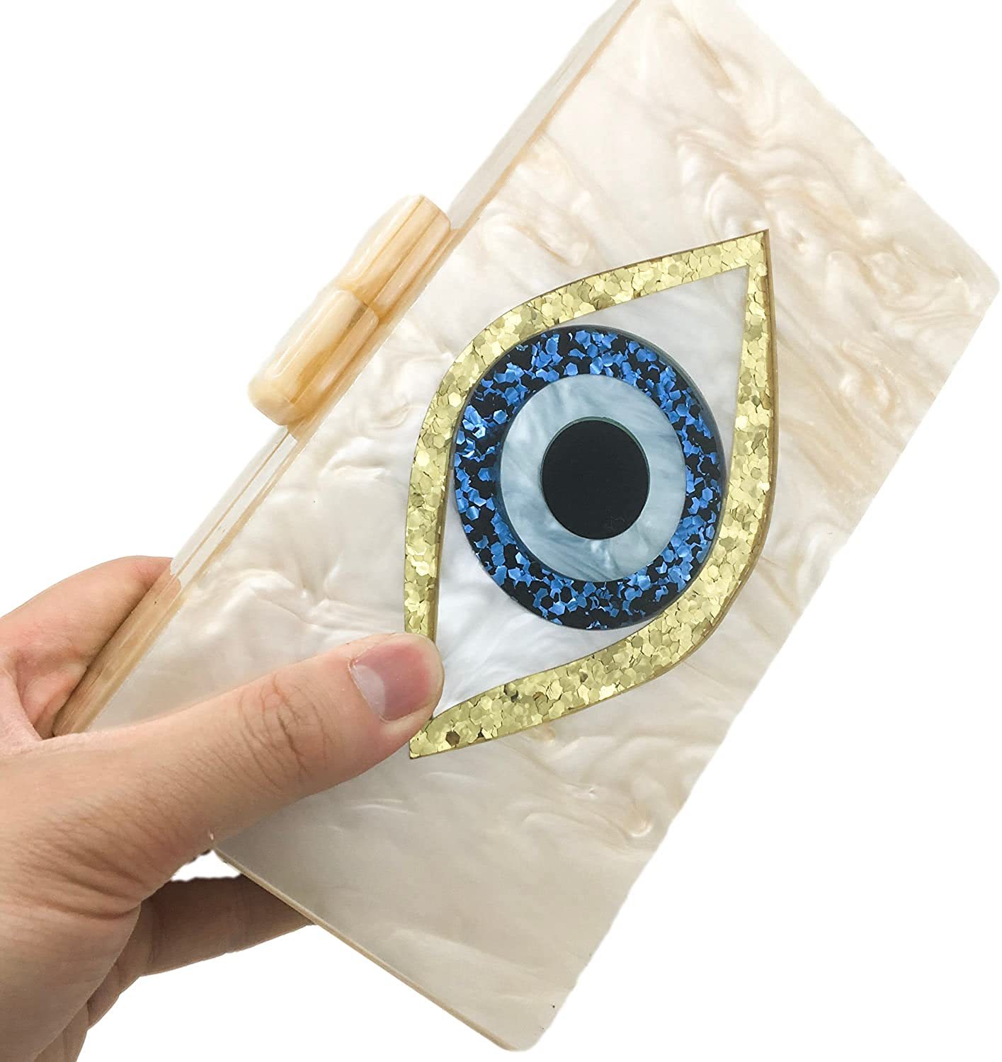 Evil Eye Purse  Handbag with Chain Handbags & Evening Bags | Mix Mix Style [Hot Seller]-Mix MIx Style