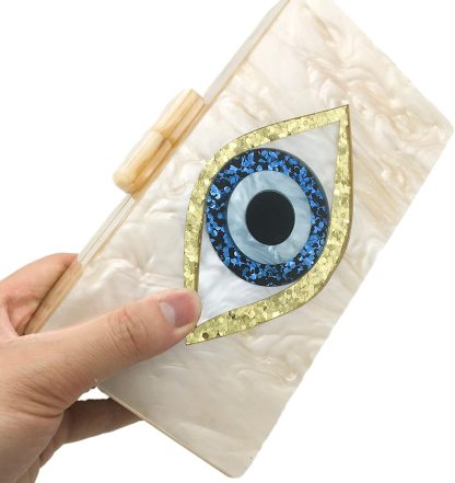 Evil Eye Purse  Handbag with Chain Handbags & Evening Bags | Mix Mix Style [Hot Seller]-Mix MIx Style