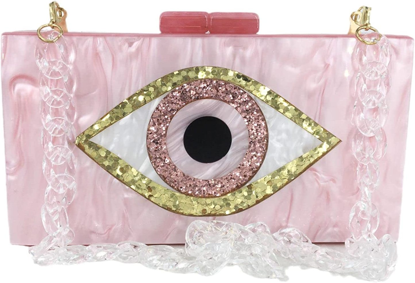 Evil Eye Purse  Handbag with Chain Handbags & Evening Bags | Mix Mix Style [Hot Seller]-Mix MIx Style