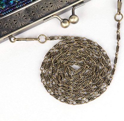 Vintage Sequin Peacock Clutch Bag, Antique Beaded Evening Handbag Clutch Bags, Turquoise Eye Clutches Bag  | Mix Mix Style [Hot Seller]-Mix MIx Style