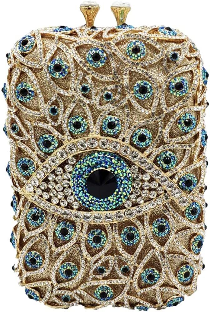The Evil Eye Crystal Clutch Bags Women Handbags & Evening Bags | Mix Mix Style [Hot Seller]-Mix MIx Style