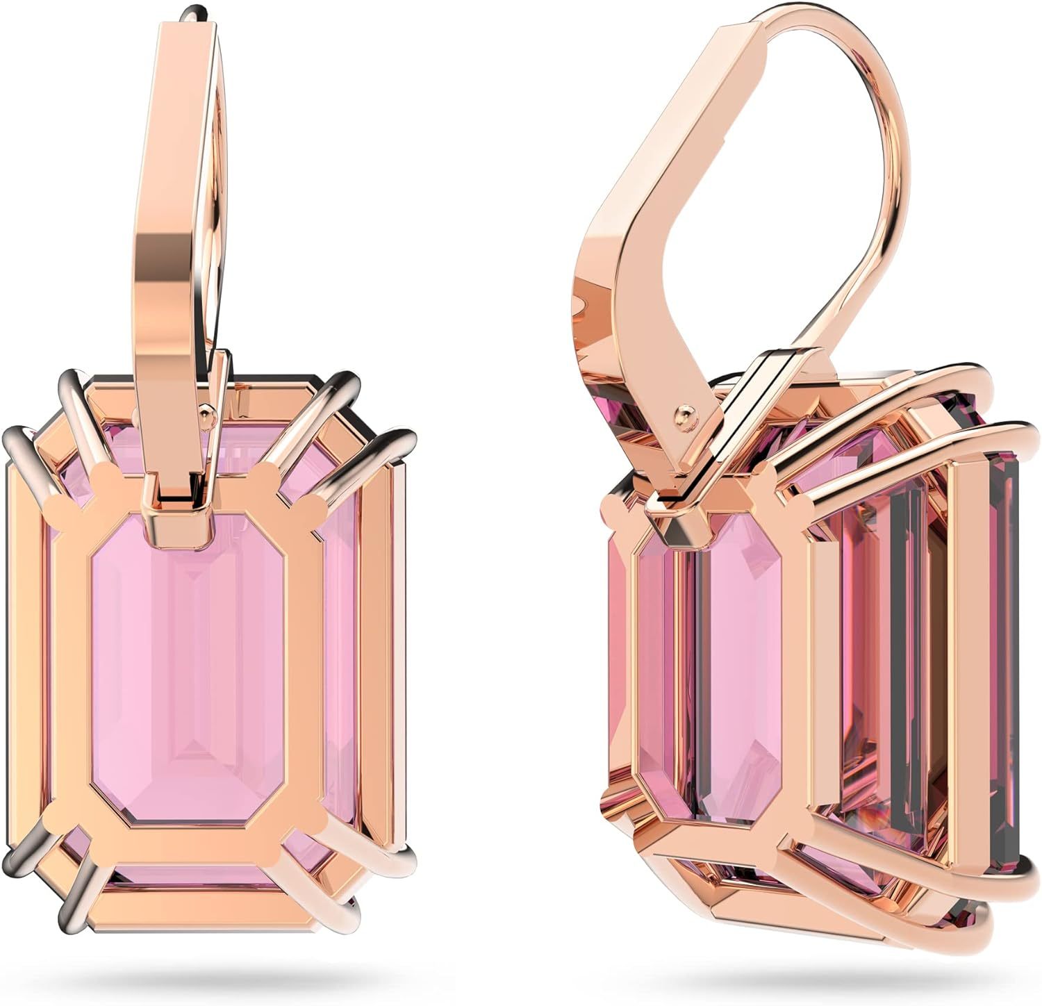 Pink natural gemstone earrings | Mix Mix Style [Hot Seller]-Mix MIx Style