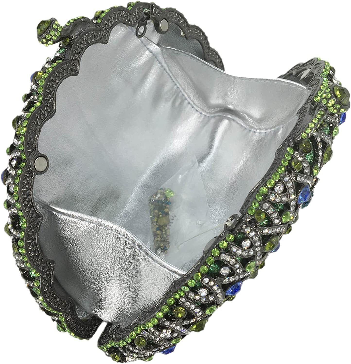 Elegant Crystal Clutches For Women Peacock Clutch Bag Evening Purses and Handbags | Mix Mix Style [Hot Seller]-Mix MIx Style