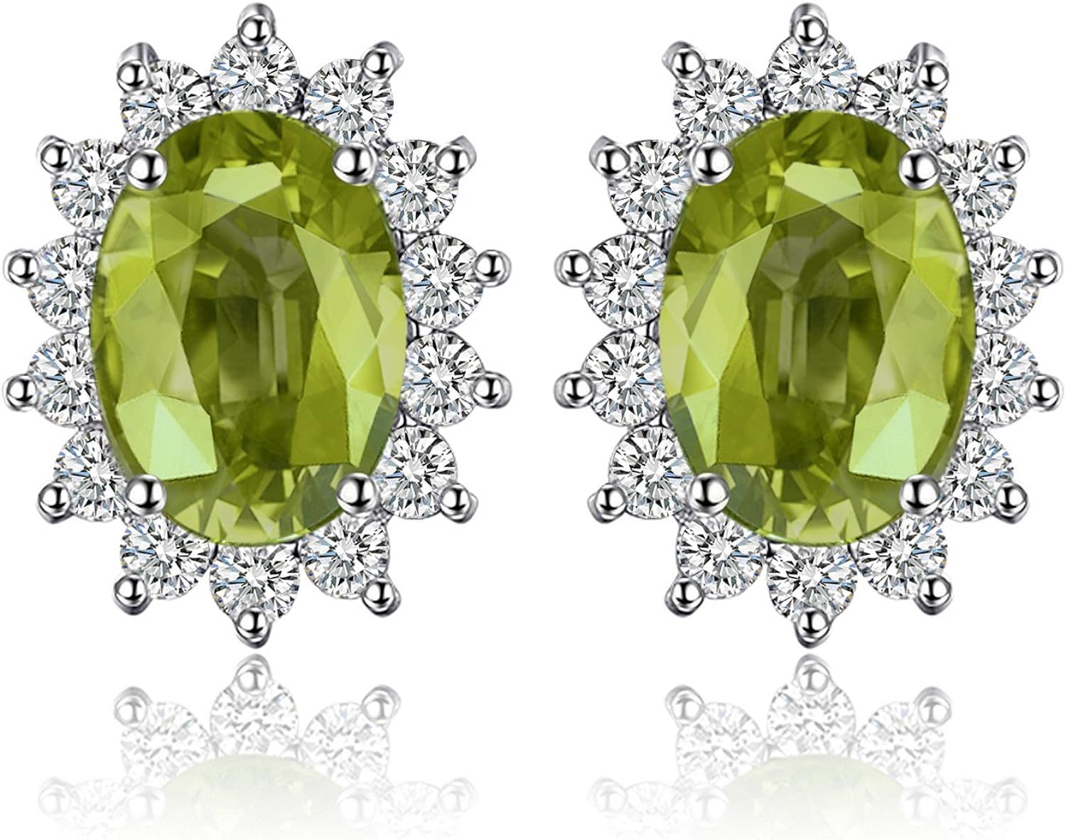 Vintage Moissanite Emerald Ruby Stud Earrings 14k Gold Plated 925 Sterling Silver Earrings | Mix Mix Style [Hot Seller]-Mix MIx Style