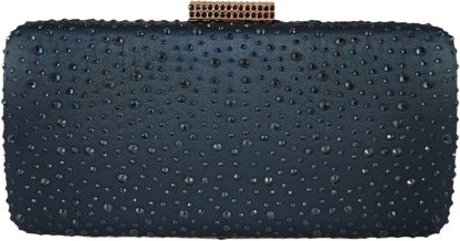 Elegant Women Crystal Clutch Evening Bags Wedding Cocktail Box Handbag Purse | Mix Mix Style [Hot Seller]-Mix MIx Style