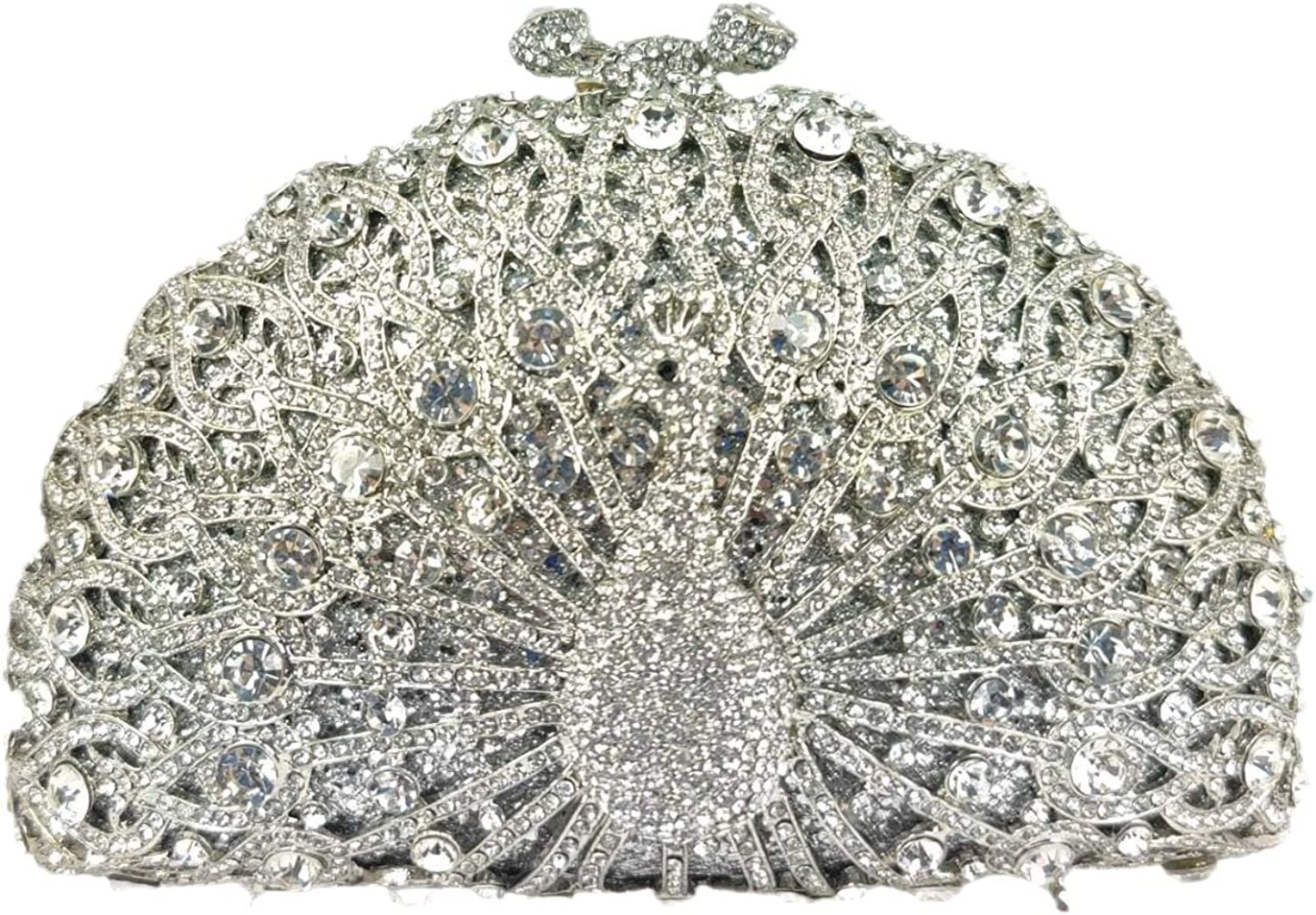 Elegant Crystal Clutches For Women Peacock Clutch Bag Evening Purses and Handbags | Mix Mix Style [Hot Seller]-Mix MIx Style