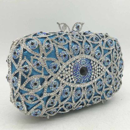 The Evil Eye Crystal Clutch Bags Women Handbags & Evening Bags | Mix Mix Style [Hot Seller]-Mix MIx Style
