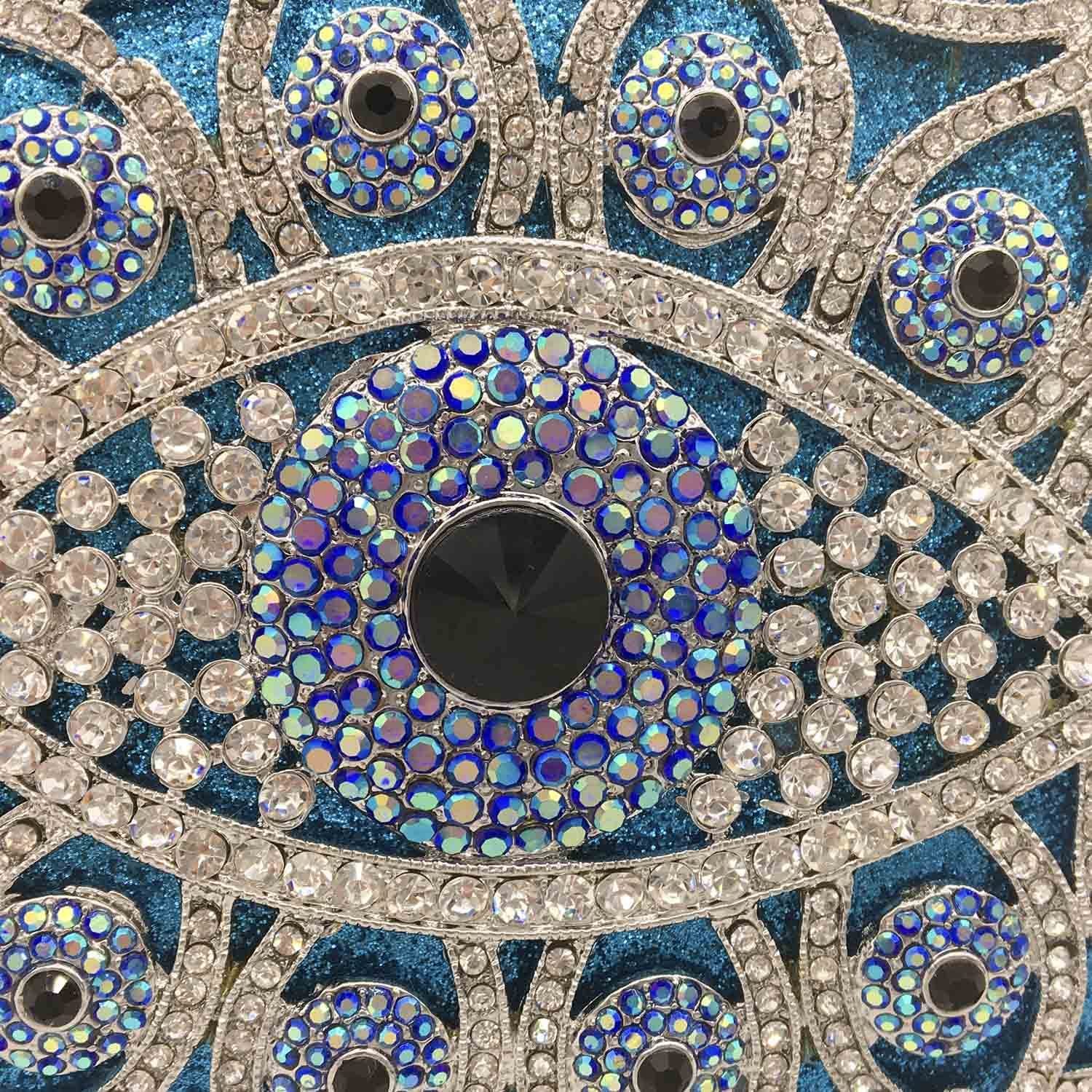 The Evil Eye Crystal Clutch Bags Women Handbags & Evening Bags | Mix Mix Style [Hot Seller]-Mix MIx Style