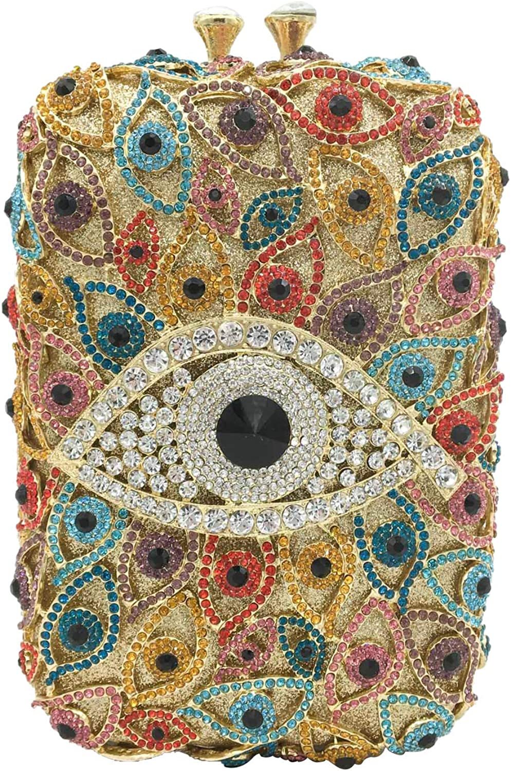 The Evil Eye Crystal Clutch Bags Women Handbags & Evening Bags | Mix Mix Style [Hot Seller]-Mix MIx Style