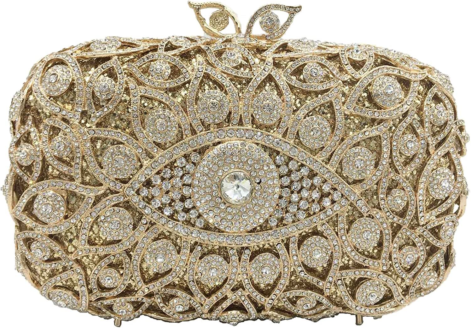 The Evil Eye Crystal Clutch Bags Women Handbags & Evening Bags | Mix Mix Style [Hot Seller]-Mix MIx Style