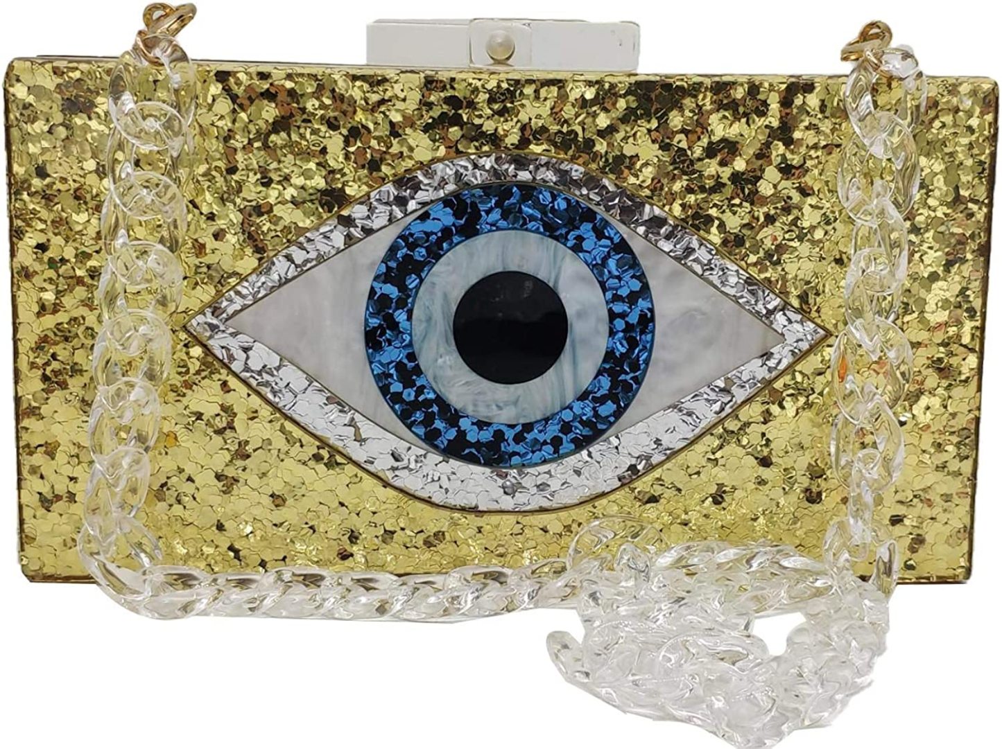 Evil Eye Purse  Handbag with Chain Handbags & Evening Bags | Mix Mix Style [Hot Seller]-Mix MIx Style