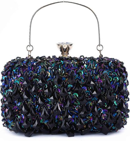 Women Clutch Wedding Purse Rhinestone Crystal Beaded Bags  Handbag for Women  Evening Bags | Mix Mix Style [Hot Seller]-Mix MIx Style