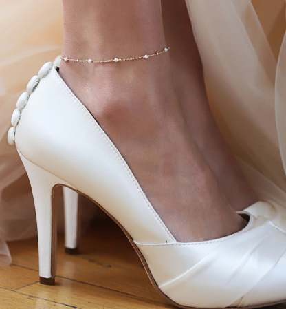 Akoya Pearl s925 Sterling Silver Chain Anklet | Mix Mix Style [Hot Seller]-Mix MIx Style