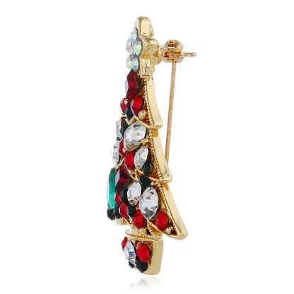 Christmas Tree Brooches Fashion Colorful Diamonds Xmas Gift Brooch Pins Accessories | Mix Mix Style [Hot Seller]-Mix MIx Style