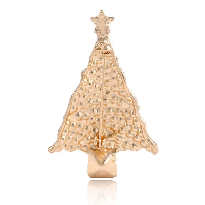 Christmas Tree Brooches Fashion Colorful Diamonds Xmas Gift Brooch Pins Accessories | Mix Mix Style [Hot Seller]-Mix MIx Style