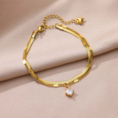 18k gold plated with akoyaa pearl Leg Bracelets Bodychain Gifts | Mix Mix Style [Hot Seller]-Mix MIx Style