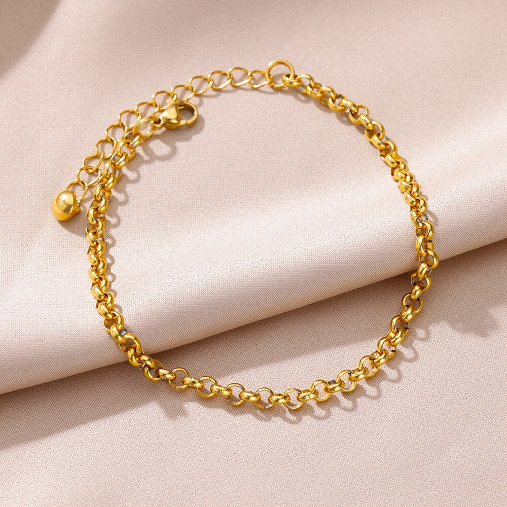 18k gold plated with akoyaa pearl Leg Bracelets Bodychain Gifts | Mix Mix Style [Hot Seller]-Mix MIx Style