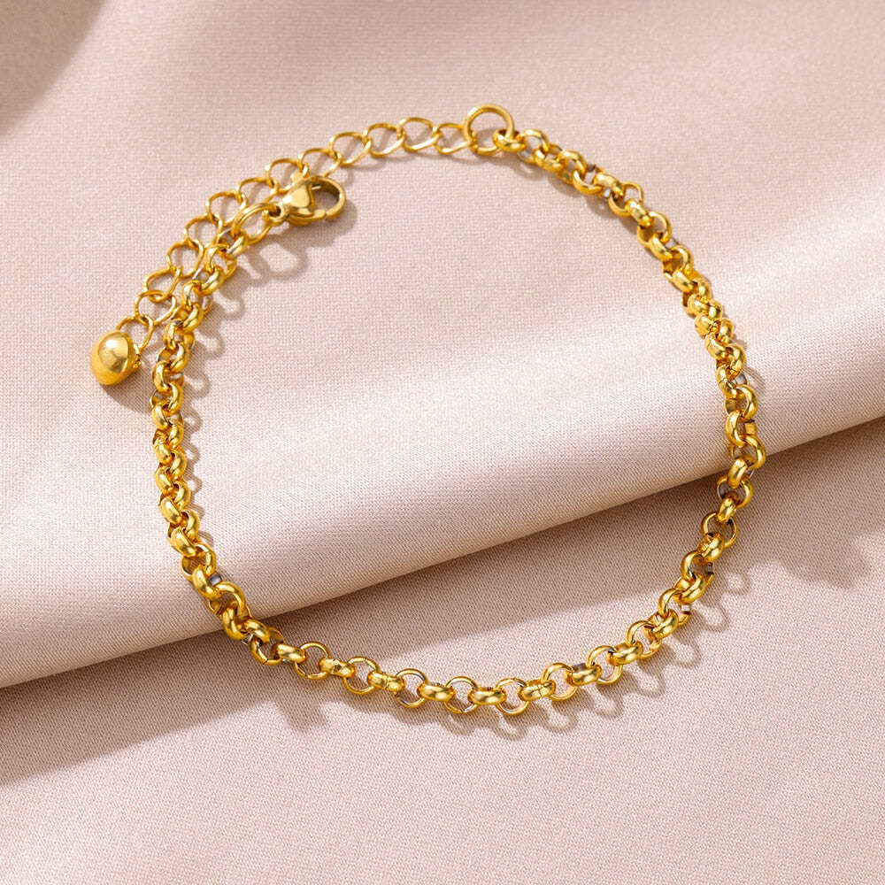 18k gold plated with akoyaa pearl Leg Bracelets Bodychain Gifts | Mix Mix Style [Hot Seller]-Mix MIx Style